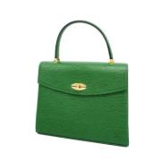 Louis Vuitton Vintage Pre-owned Tyg louis-vuitton-vskor Green, Dam