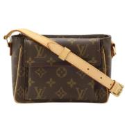 Louis Vuitton Vintage Pre-owned Tyg louis-vuitton-vskor Brown, Dam