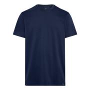 Boggi Milano Ss Bomull Jersey Ammoniak T-shirt Blue, Herr