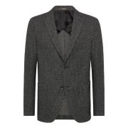 Boggi Milano B Jersey B-Jersey Bomullsblandning Jacka Gray, Herr