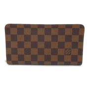 Louis Vuitton Vintage Pre-owned Belagd canvas plnbcker Brown, Dam