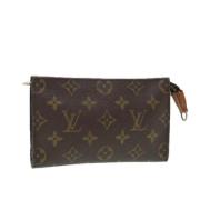 Louis Vuitton Vintage Pre-owned Canvas necessrer Brown, Dam