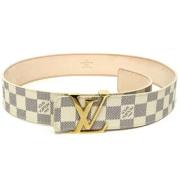 Louis Vuitton Vintage Pre-owned Tyg skrp White, Dam