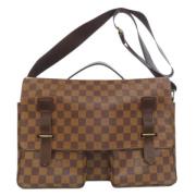 Louis Vuitton Vintage Pre-owned Canvas louis-vuitton-vskor Brown, Dam