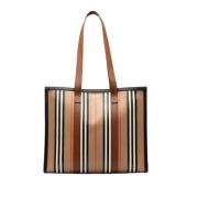 Burberry Vintage Pre-owned Canvas totevskor Multicolor, Dam