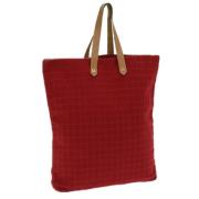 Hermès Vintage Pre-owned Canvas totevskor Red, Dam