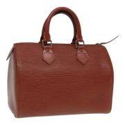 Louis Vuitton Vintage Pre-owned Laeder handvskor Brown, Dam