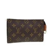 Louis Vuitton Vintage Pre-owned Canvas necessrer Brown, Dam