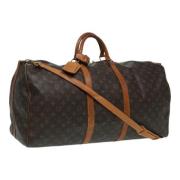 Louis Vuitton Vintage Pre-owned Canvas handvskor Brown, Dam