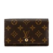 Louis Vuitton Vintage Pre-owned Laeder plnbcker Brown, Dam