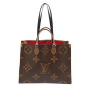 Louis Vuitton Vintage Pre-owned Canvas totevskor Brown, Dam