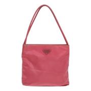 Prada Vintage Pre-owned Tyg prada-vskor Pink, Dam