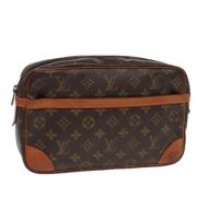 Louis Vuitton Vintage Pre-owned Canvas kuvertvskor Brown, Dam