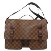 Louis Vuitton Vintage Pre-owned Canvas louis-vuitton-vskor Brown, Dam