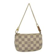 Louis Vuitton Vintage Pre-owned Canvas kuvertvskor Beige, Dam