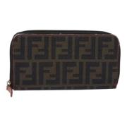 Fendi Vintage Pre-owned Canvas plnbcker Black, Dam