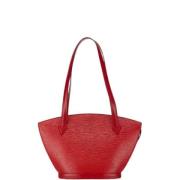 Louis Vuitton Vintage Pre-owned Laeder louis-vuitton-vskor Red, Dam