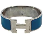 Hermès Vintage Pre-owned Tyg armband Blue, Dam