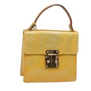 Louis Vuitton Vintage Pre-owned Laeder handvskor Yellow, Dam