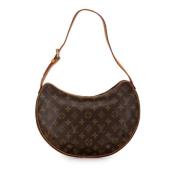 Louis Vuitton Vintage Pre-owned Canvas axelremsvskor Brown, Dam