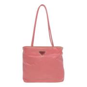 Prada Vintage Pre-owned Tyg totevskor Pink, Dam