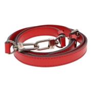 Louis Vuitton Vintage Pre-owned Laeder skrp Red, Dam