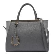 Fendi Vintage Pre-owned Laeder fendi-vskor Gray, Dam