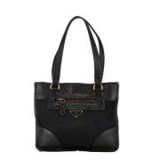 Prada Vintage Pre-owned Nylon prada-vskor Black, Dam