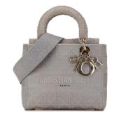 Dior Vintage Pre-owned Canvas dior-vskor Gray, Dam