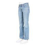 Levi's Bootcut Superbassi Jeans i Denim Blue, Dam