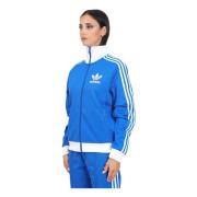 Adidas Originals Tröja med dragkedja Beckenbauer Blue, Dam