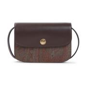 Etro Brun Crossbody Damväska Brown, Dam