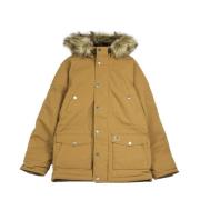 Carhartt Wip Herr Trapper Parka Jacka i Brun/Svart Brown, Herr