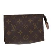 Louis Vuitton Vintage Pre-owned Canvas necessrer Brown, Dam