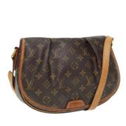 Louis Vuitton Vintage Pre-owned Canvas louis-vuitton-vskor Brown, Dam