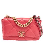 Chanel Vintage Pre-owned Laeder handvskor Pink, Dam