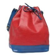 Louis Vuitton Vintage Pre-owned Laeder axelremsvskor Red, Dam