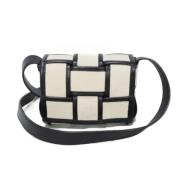 Bottega Veneta Vintage Pre-owned Laeder axelremsvskor Black, Dam