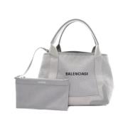 Balenciaga Vintage Pre-owned Laeder balenciaga-vskor Gray, Dam