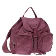 Gucci Vintage Pre-owned Canvas ryggsckar Purple, Dam