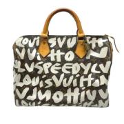 Louis Vuitton Vintage Pre-owned Tyg louis-vuitton-vskor Brown, Dam