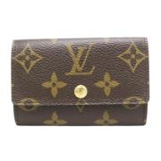 Louis Vuitton Vintage Pre-owned Tyg nyckelhllare Brown, Dam