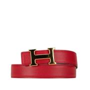 Hermès Vintage Pre-owned Laeder skrp Red, Dam