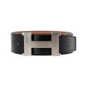 Hermès Vintage Pre-owned Laeder skrp Black, Herr