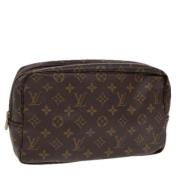 Louis Vuitton Vintage Pre-owned Canvas kuvertvskor Brown, Dam