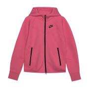 Nike Lätt Huva med Dragkedja Dam Tech Fleece Pink, Dam