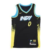 Nike NBA City Edition Basketball Tank Top Black, Herr