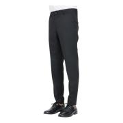 Selected Homme Svarta herrbyxor elegant stil Black, Herr