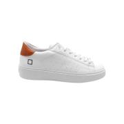 D.a.t.e. Vita Läder Sneakers Höjer Stil White, Herr