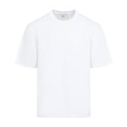 Ami Paris Vit T-shirt för män Aw24 White, Herr